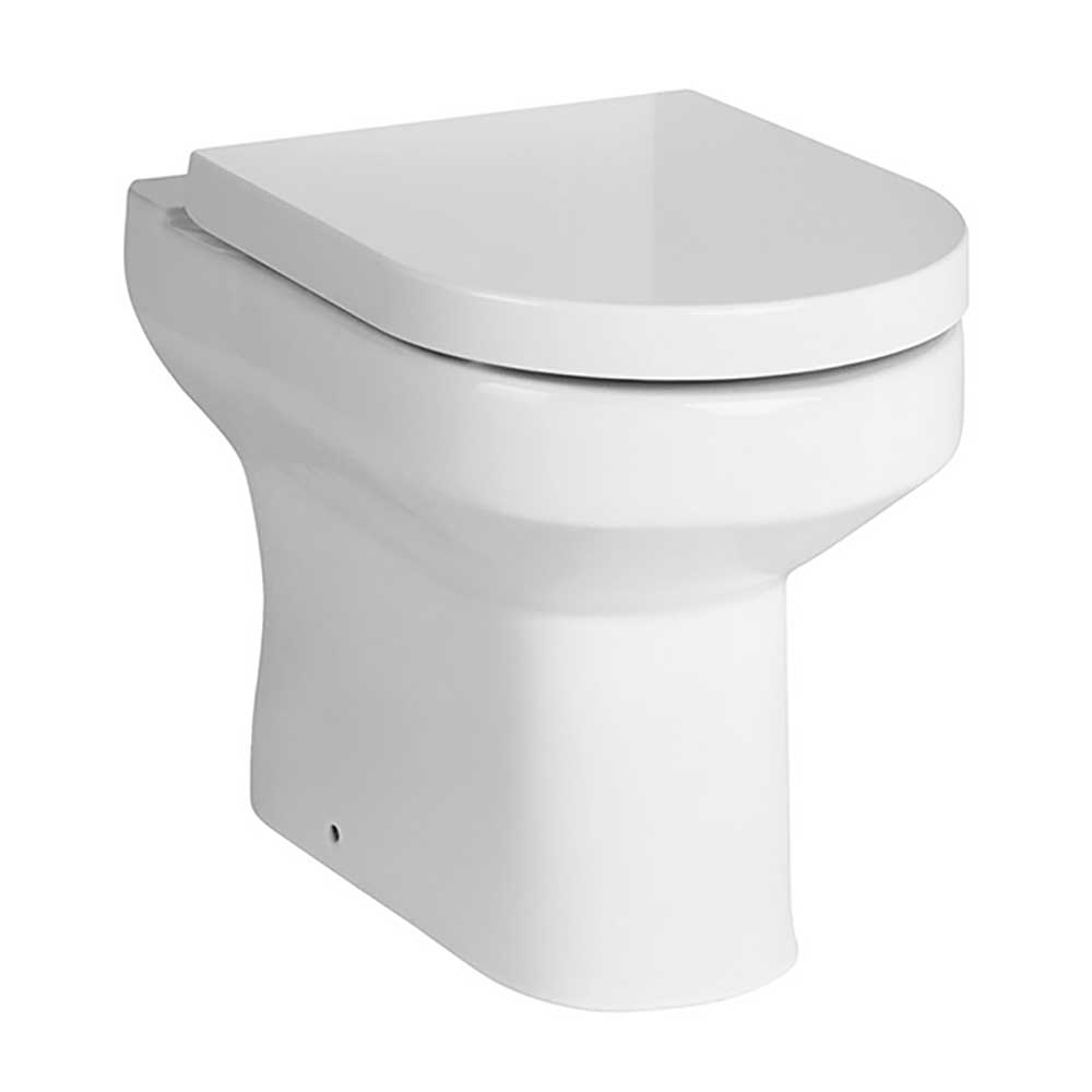 Karina Modern Back to Wall Toilet & Soft Close Seat