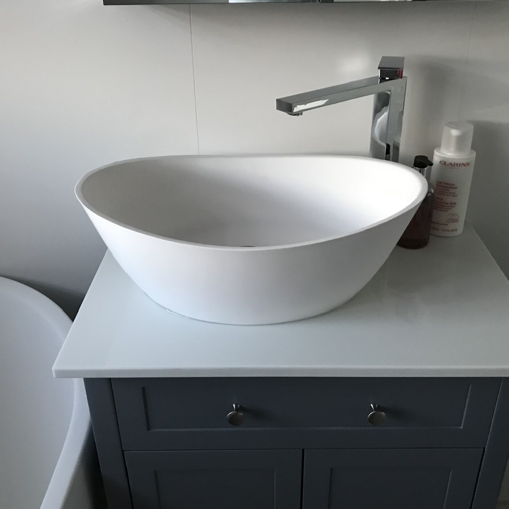 Butler & Rose Audrey Stone Resin Countertop Basin
