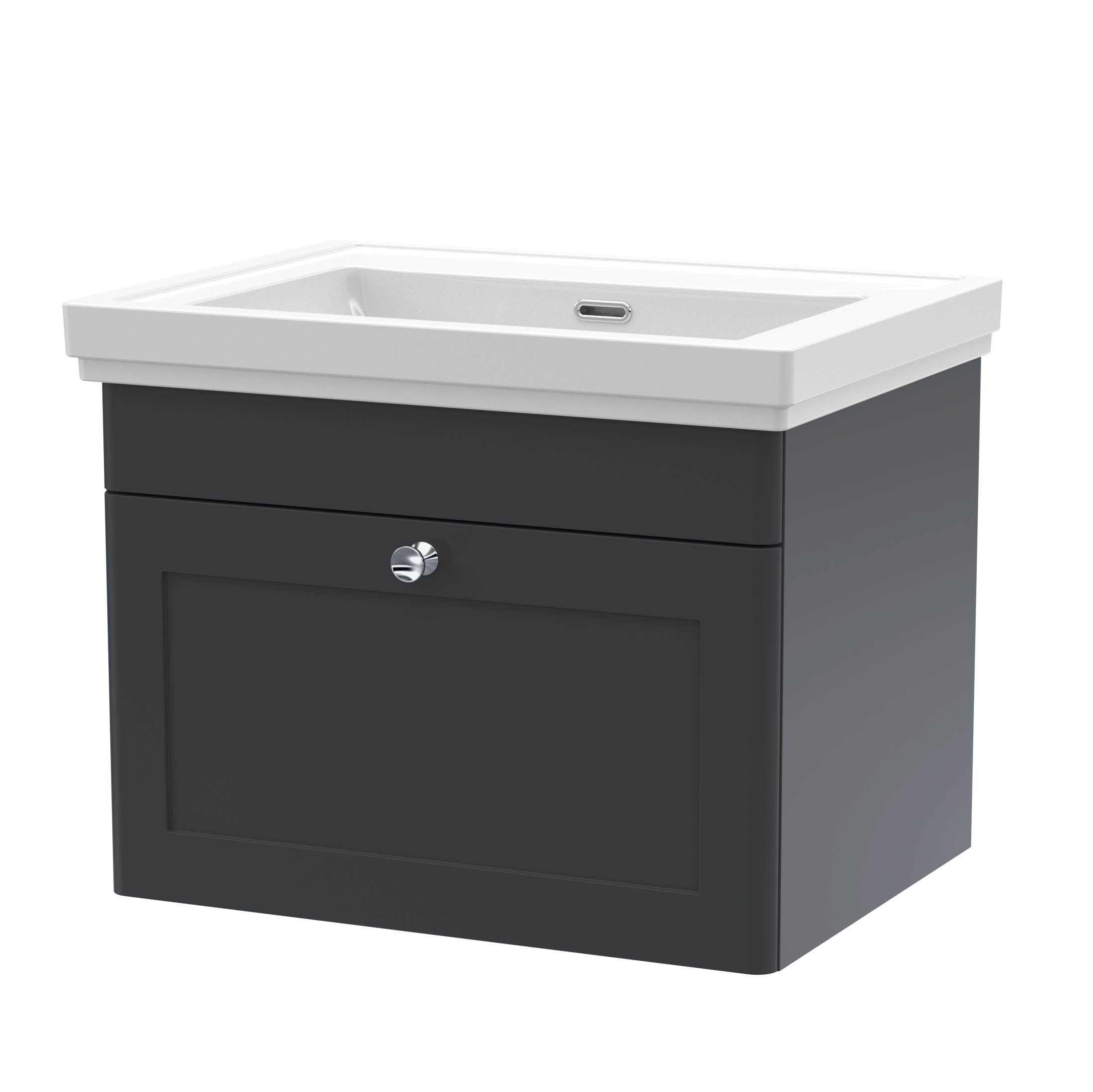 Butler & Rose Ophelia 600mm Wall Mounted 1 Drawer Vanity Unit & Basin