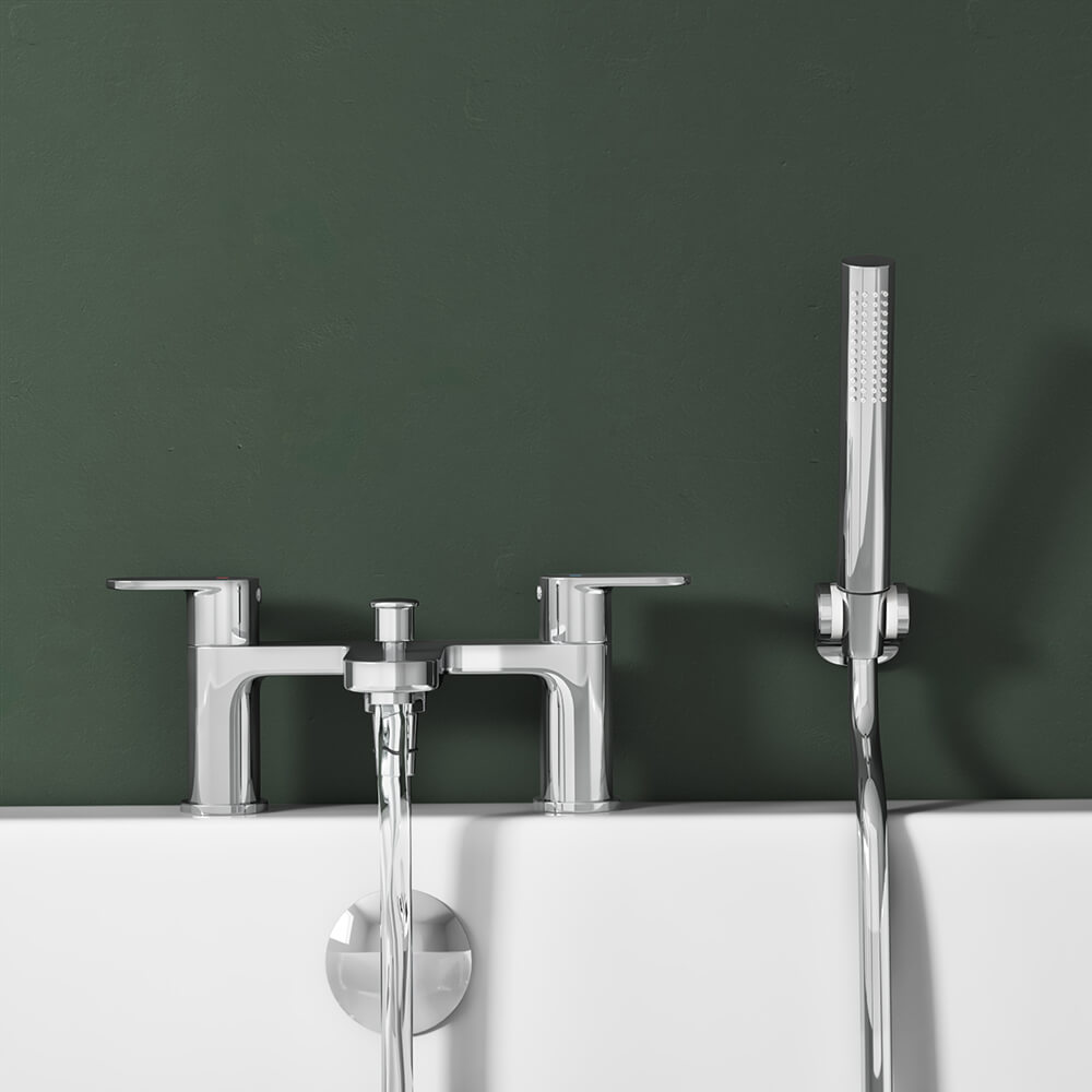 Vellamo Connect Bath Shower Mixer with Shower Kit