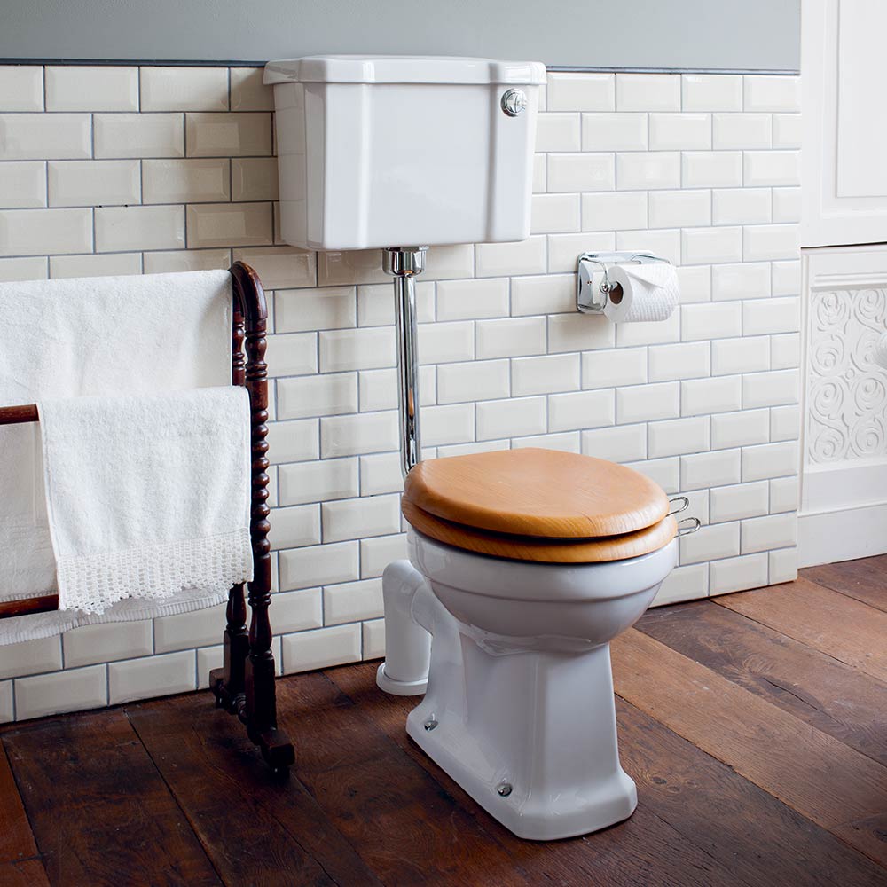 Burlington Regal Low Level Toilet (Excluding Seat)