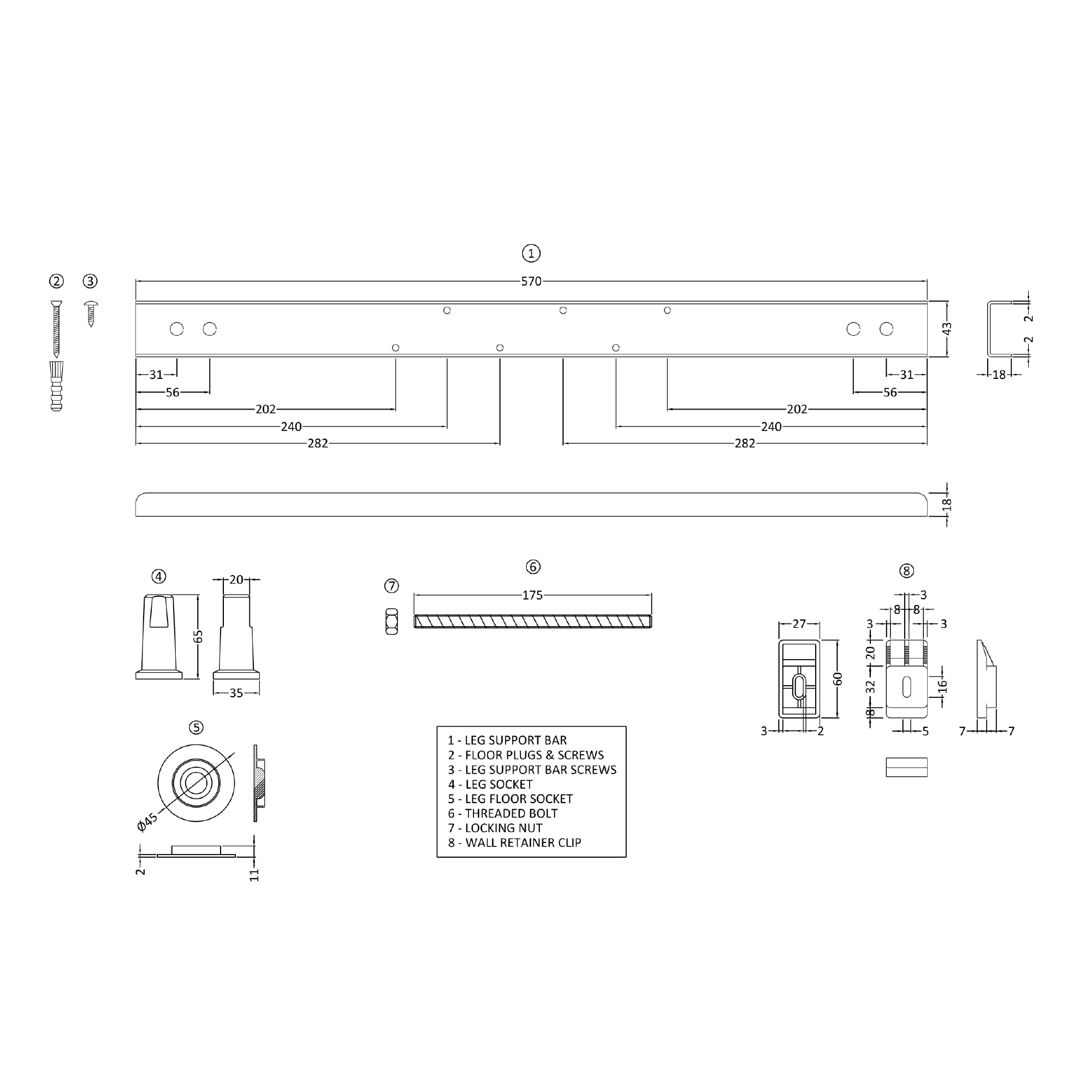 Harbour Icon Bathroom Suite with Rimless Toilet & Double Ended Bath