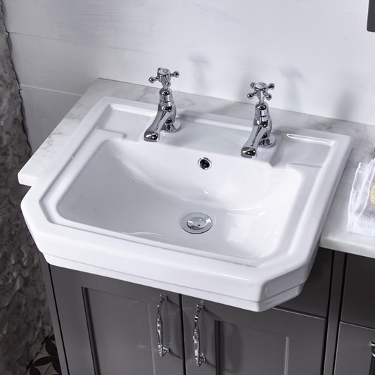 Roper Rhodes Harrow Semi-Recessed Basin