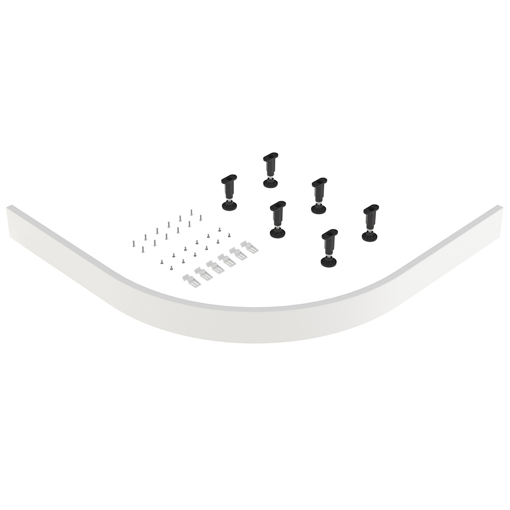 Leg Set & Plinth Kit - For 1000 x 1000mm Quadrant Shower Trays