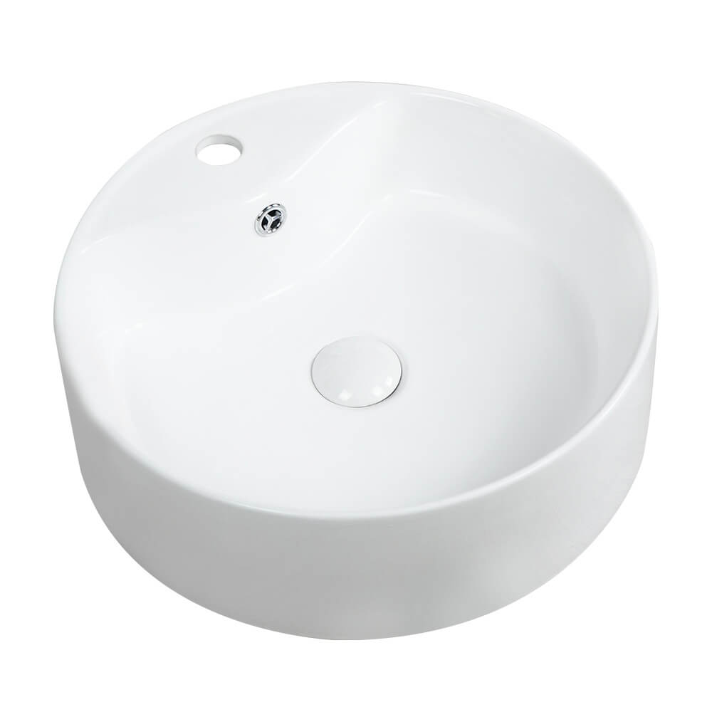 Sophia Round 1 Tap Hole Countertop Basin - 460mm