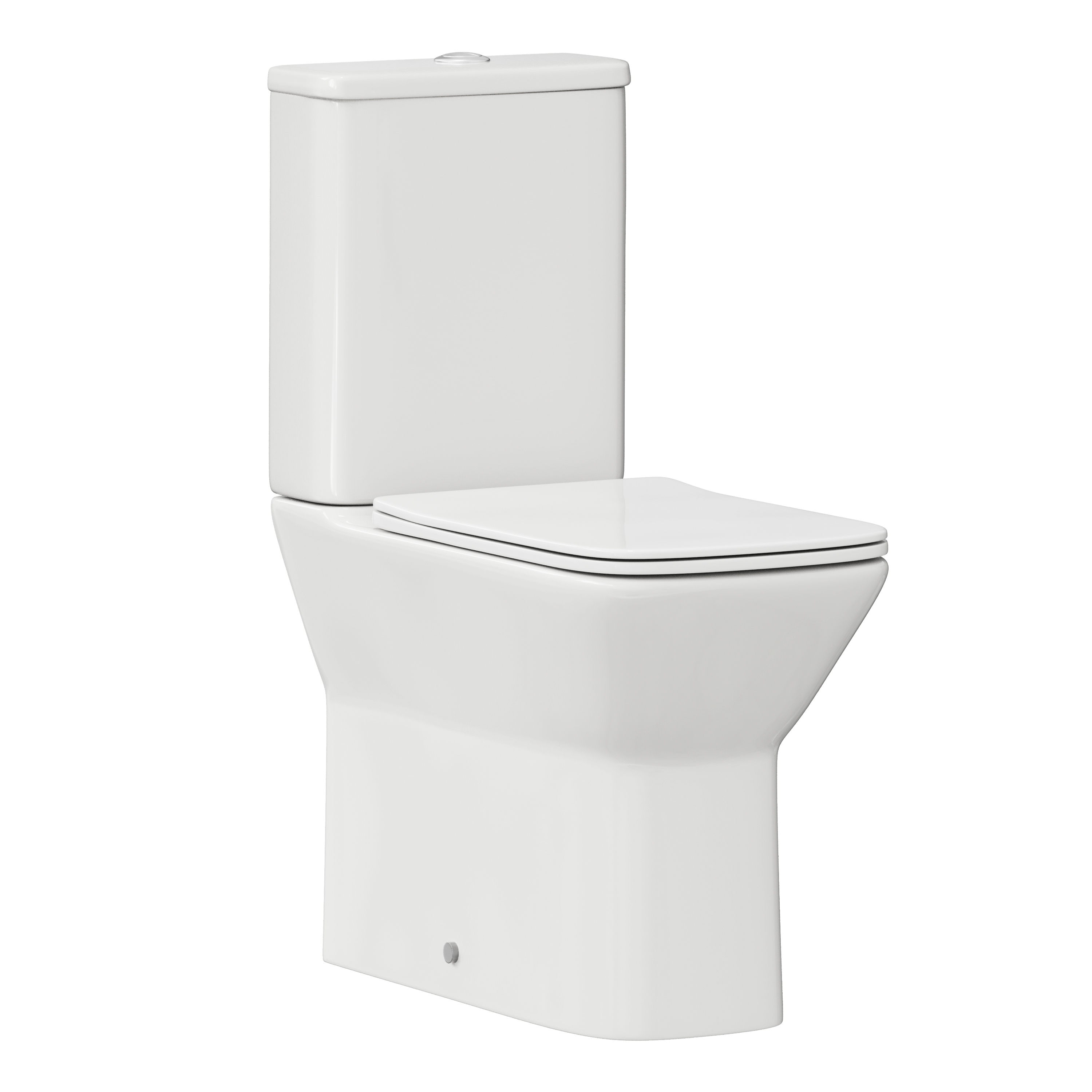 Harbour Alchemy Rimless Back to Wall Comfort Height Toilet & Soft Close Seat