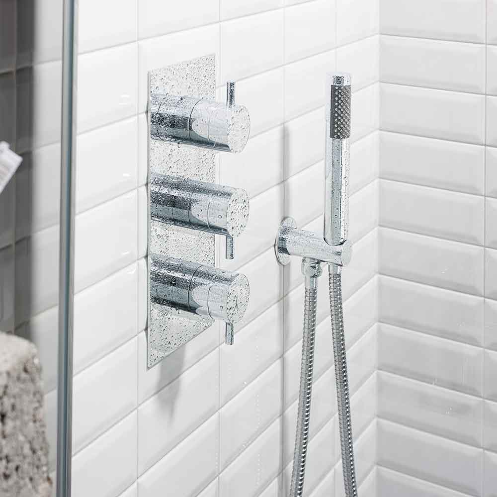 Crosswater Kai Lever Concealed Thermostatic Shower Valve 2 Outlet 3 Control