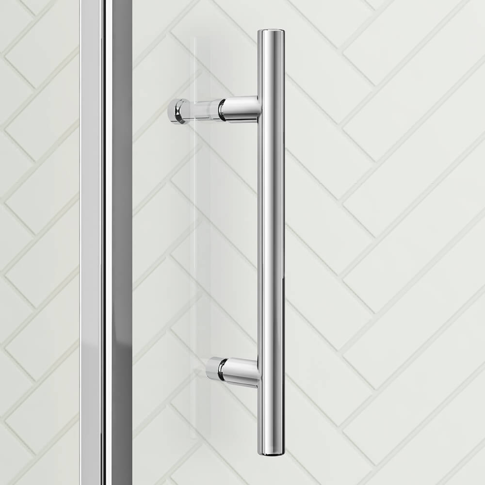 Harbour i6 Easy Clean 6mm Pivot Shower Door & Optional Side Panel