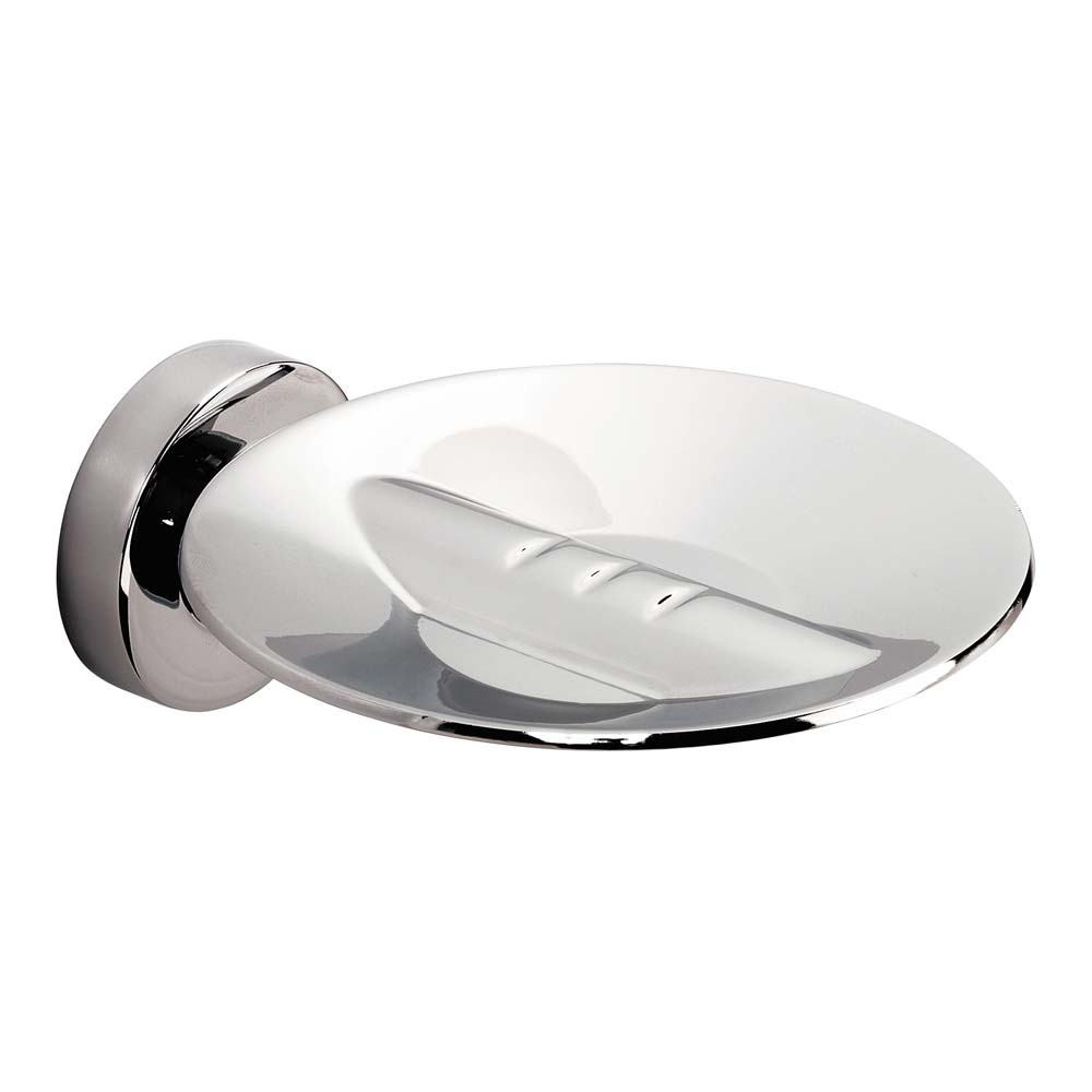 Sonia Tecno Metal Soap Dish - Chrome
