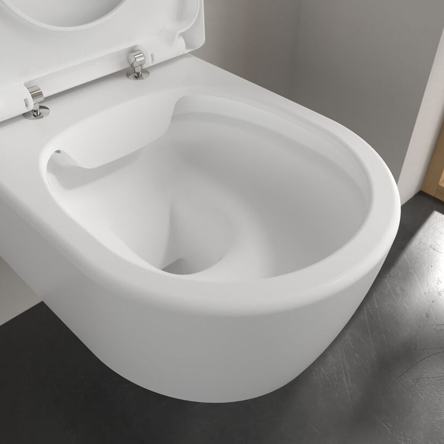 Villeroy & Boch Arto Rimless Wall Hung Toilet & Soft Close Seat