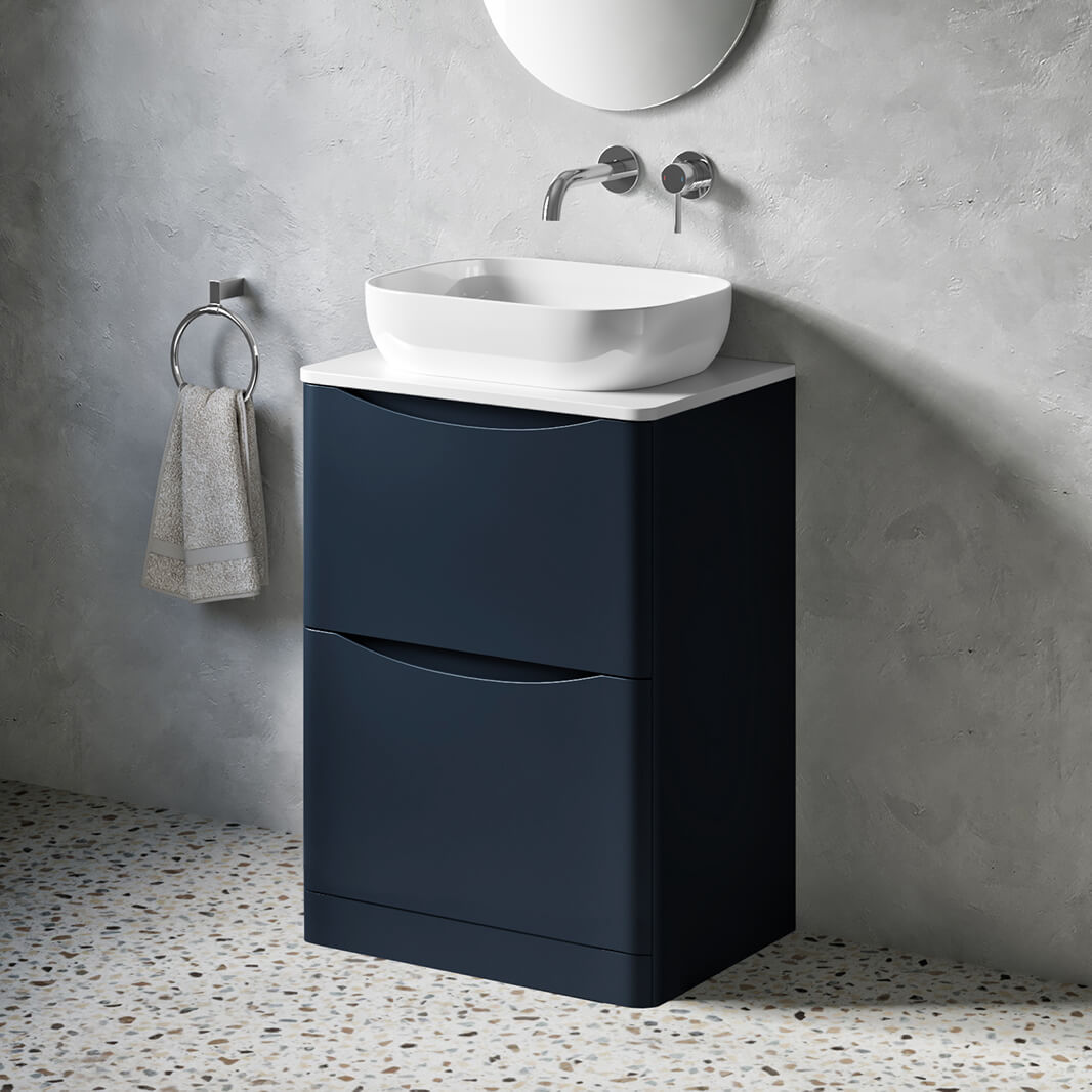 Drench Sophia Rectangular Countertop Basin - 500 x 380mm