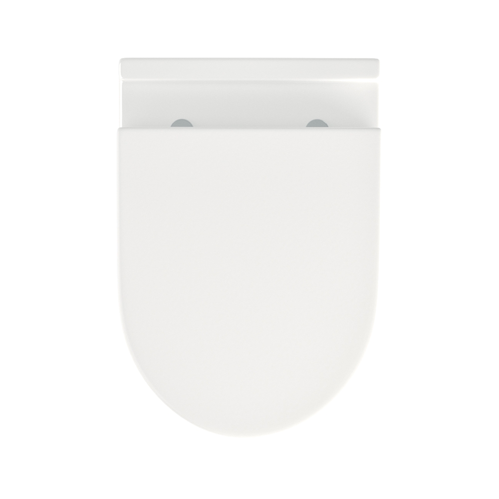 Harbour Clarity Wall Hung Toilet & Soft Close Seat - 505mm Projection