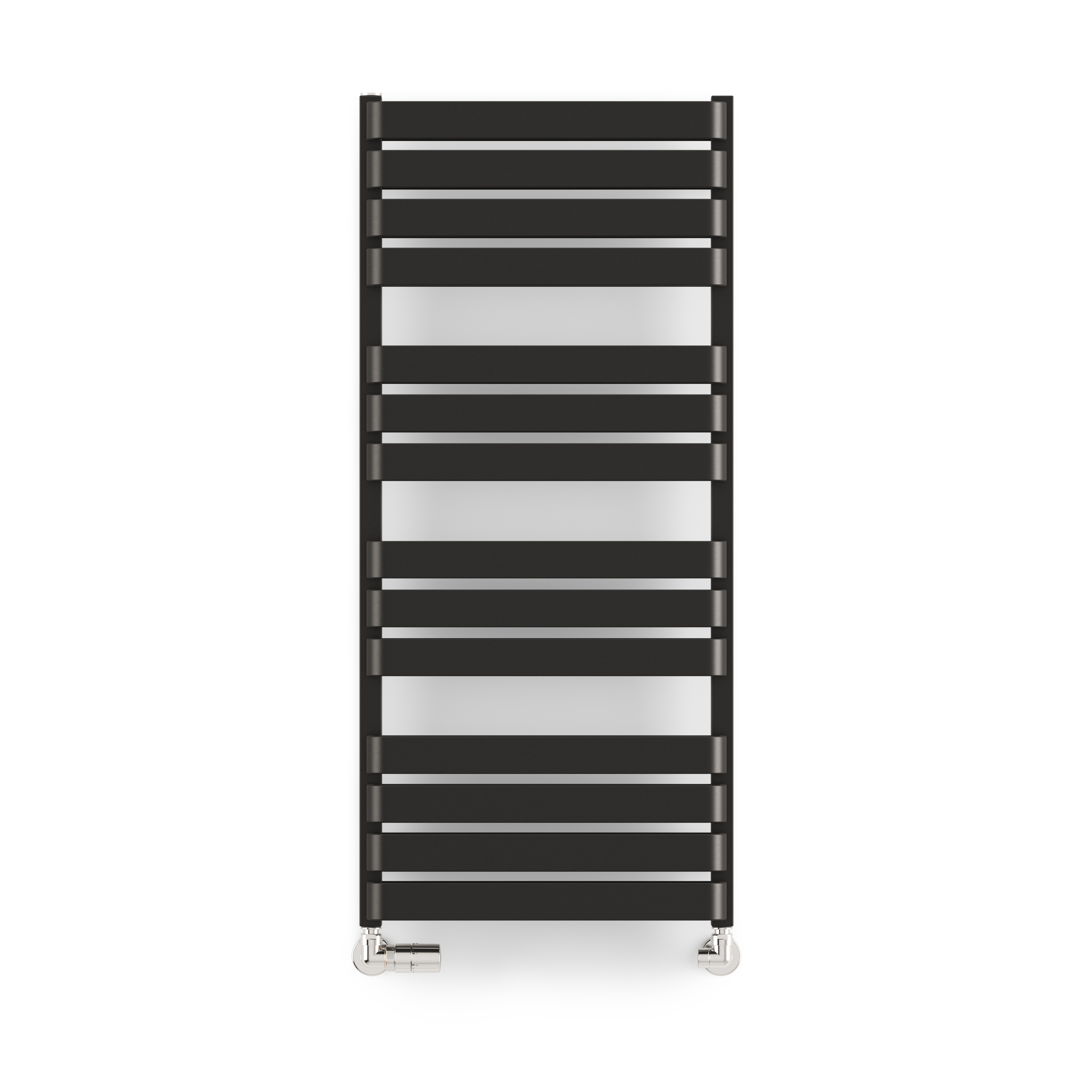 Terma Warp T Bold Ladder Heated Towel Rail - 1100 x 500mm - Jet Black